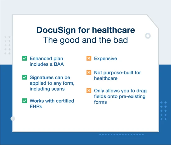 Is DocuSign HIPAA compliant?