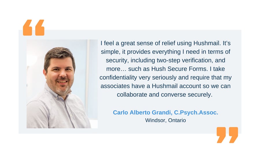 09_Carlo Grandi quote_A guide to secure, compliant email for healthcare practitioners in Canada-1