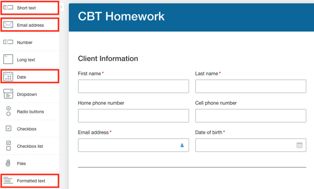 CBT HW Contact info