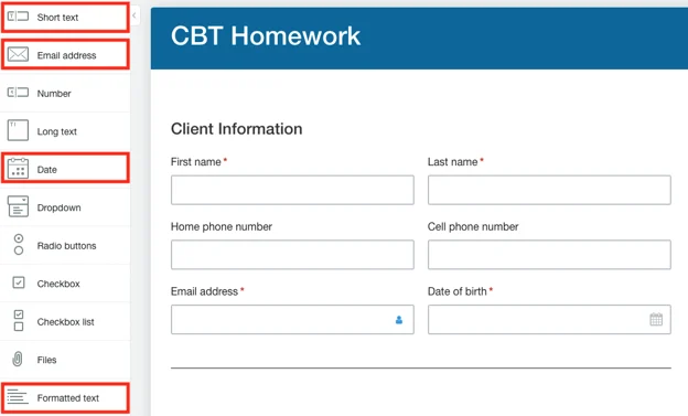 CBT HW Contact info