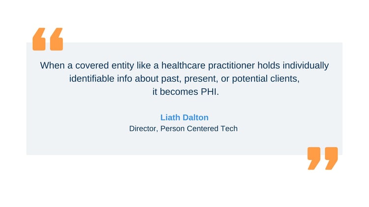 Liath Dalton quote - what's PHI?