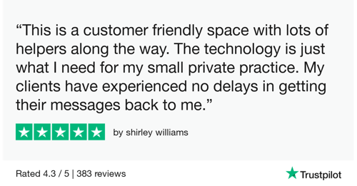 Trustpilot Review - shirley williams